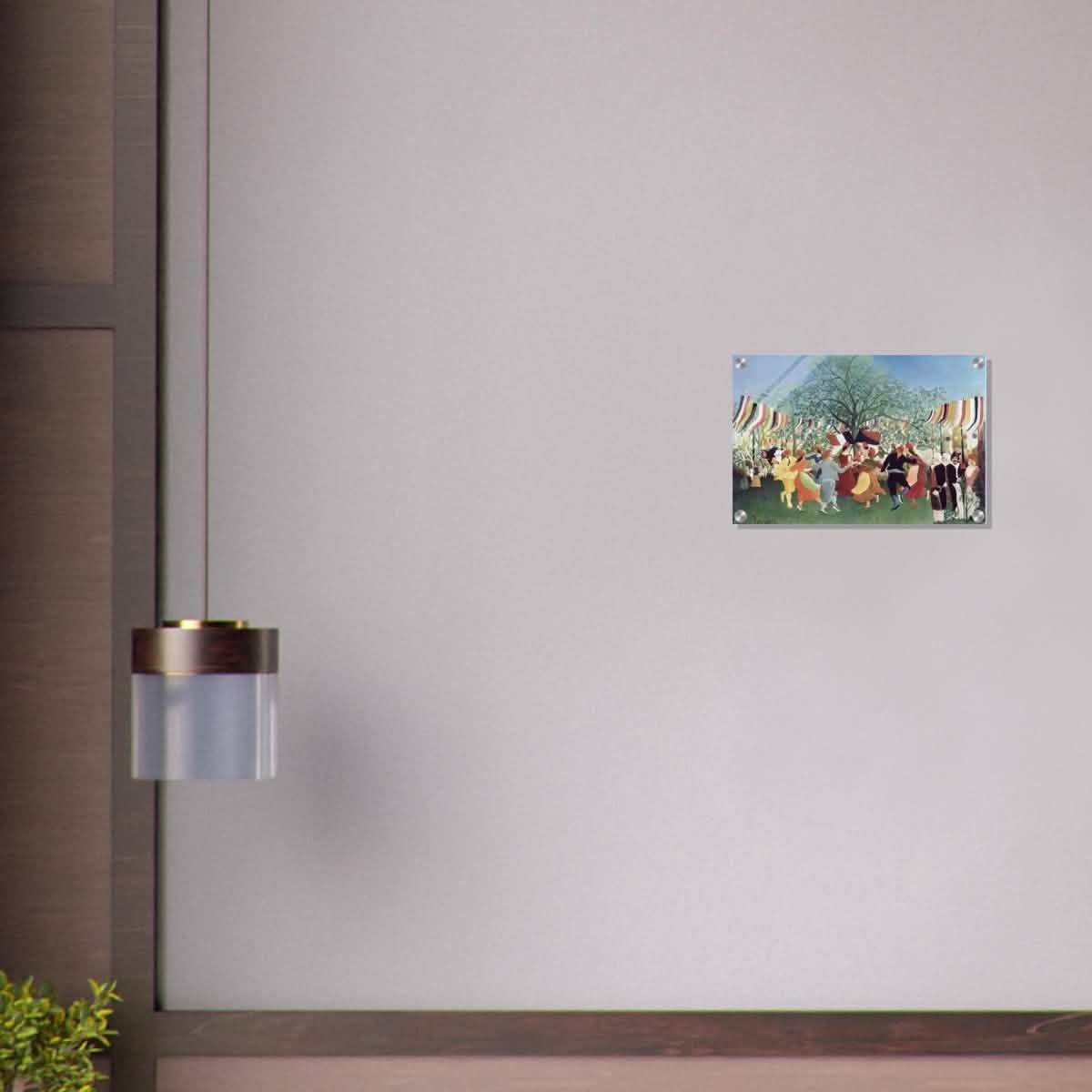 A Centennial of Independence by Henri Rousseau | Naïve Vintage art print - Acrylic Print - 30x45 cm / 12x18″ -