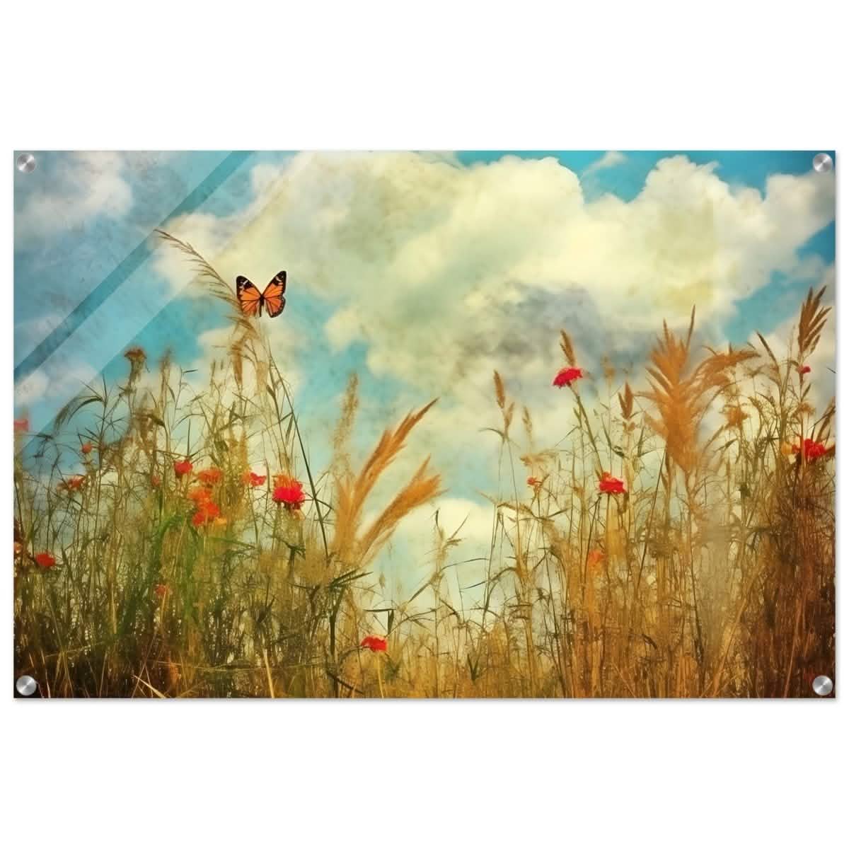 A Dance in the Wild | Contemporary Nature wall art Print - Acrylic Print - 60x90 cm / 24x36″ -