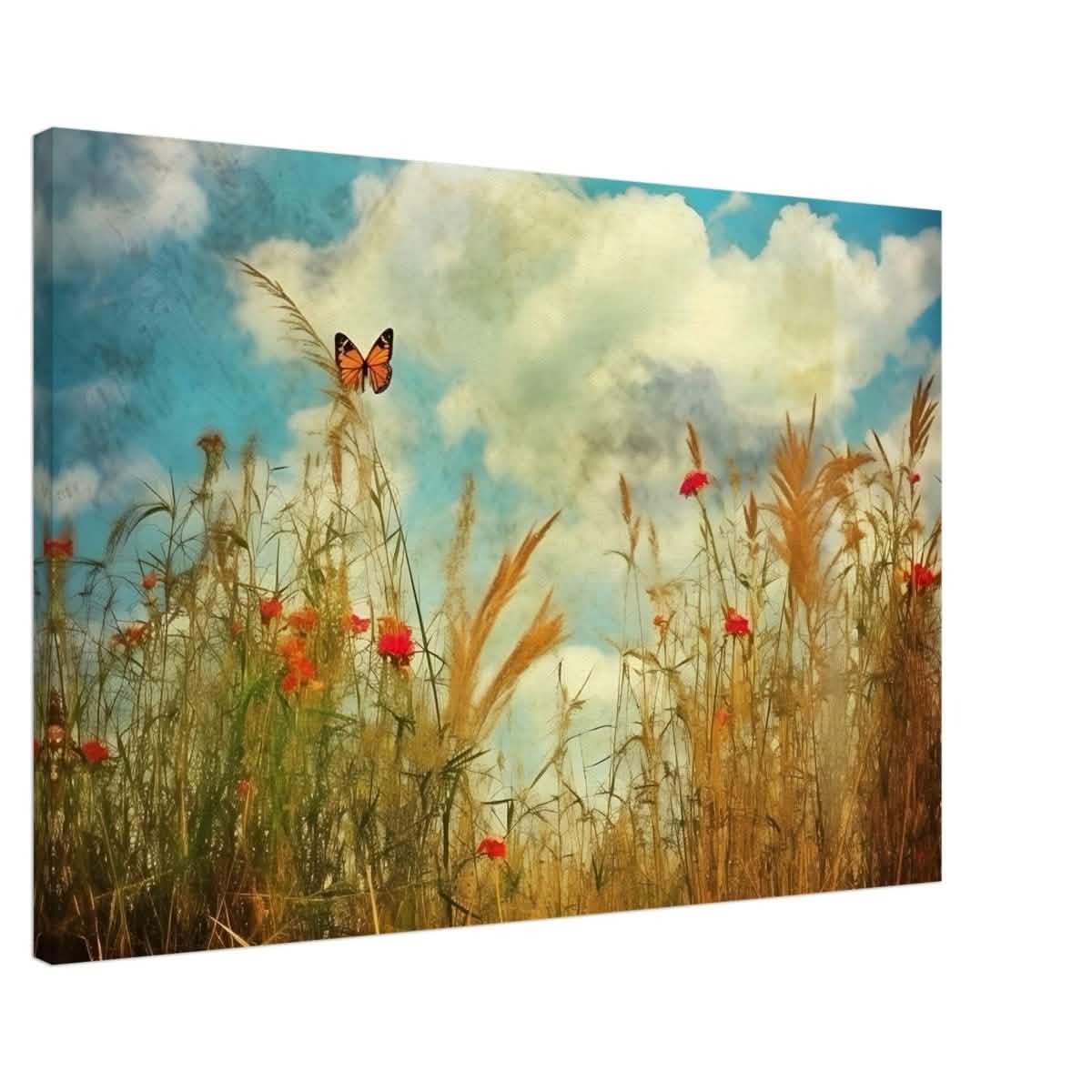A Dance in the Wild | Contemporary Nature wall art Print - Canvas - 60x90 cm / 24x36″ -