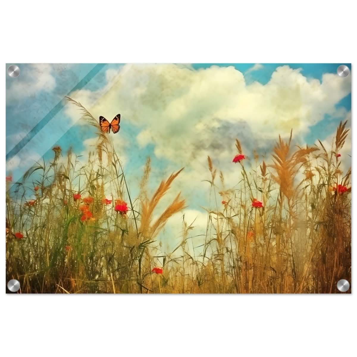 A Dance in the Wild | Contemporary Nature wall art Print - Acrylic Print - 40x60 cm / 16x24″ -