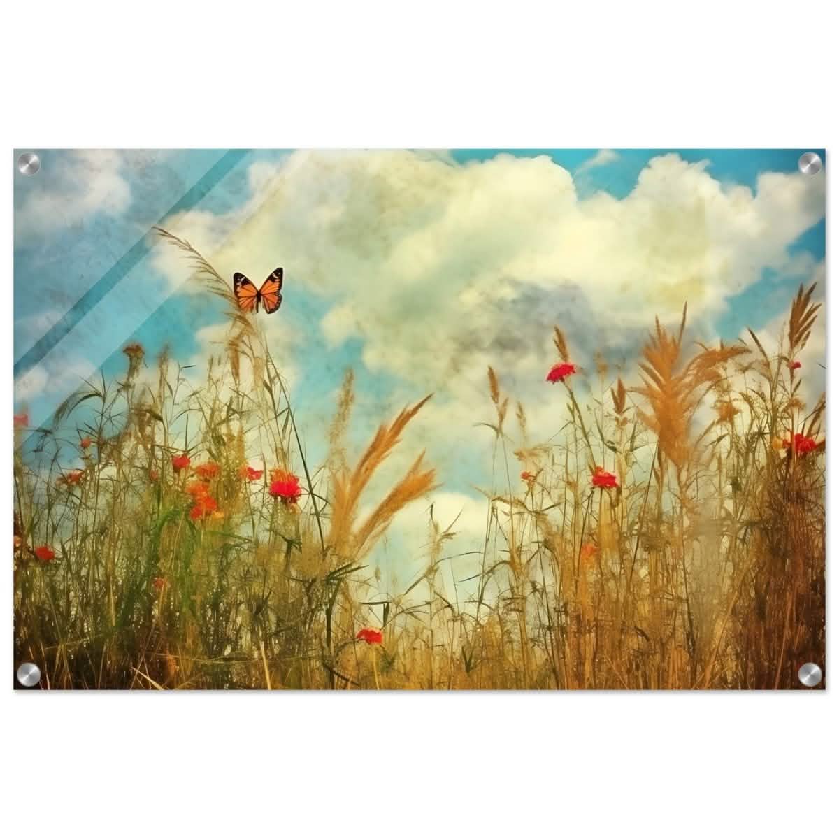 A Dance in the Wild | Contemporary Nature wall art Print - Acrylic Print - 50x75 cm / 20x30″ -