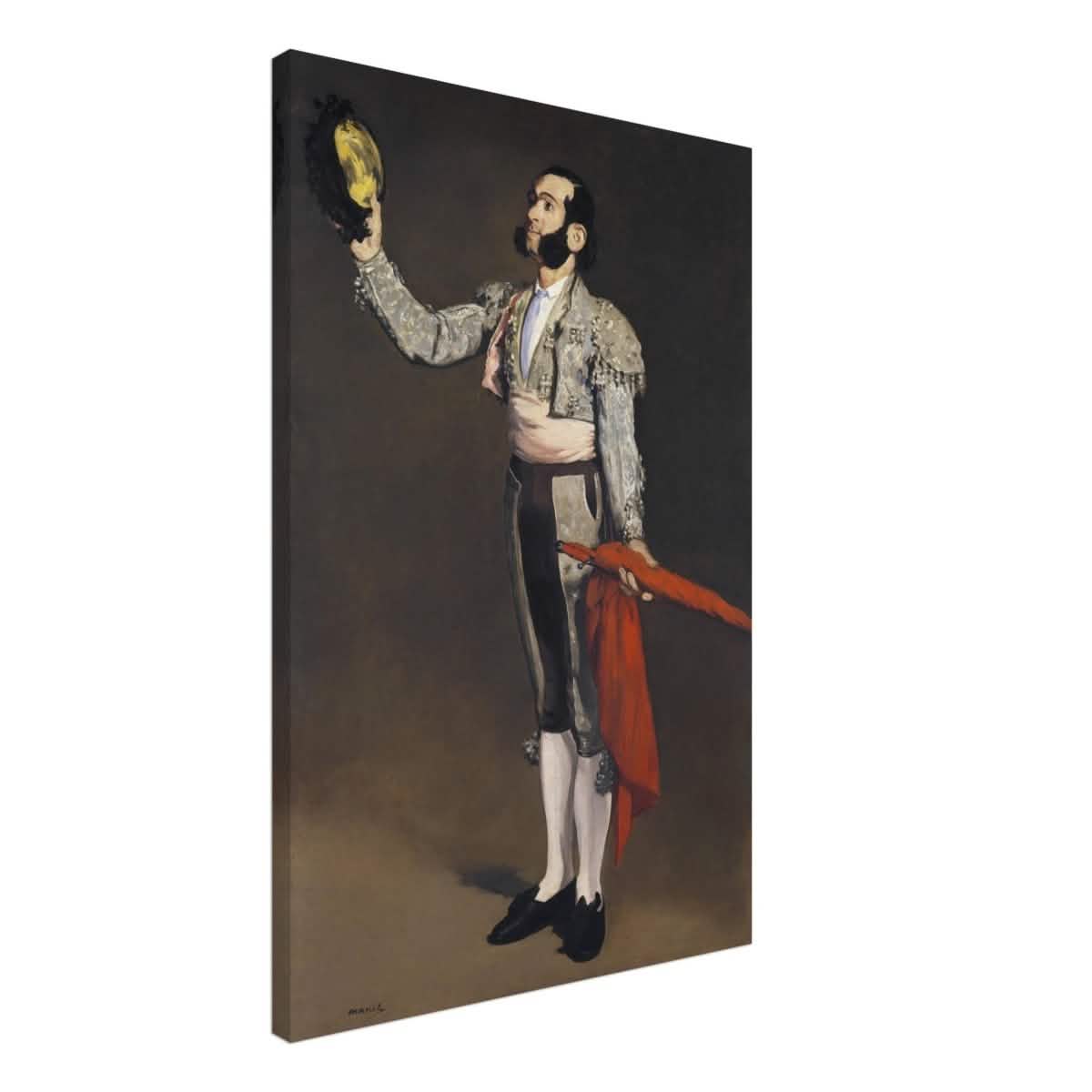 A Matador by Edouard Manet (1866–67) | Vintage wall art print - Canvas - 50x75 cm / 20x30″ -