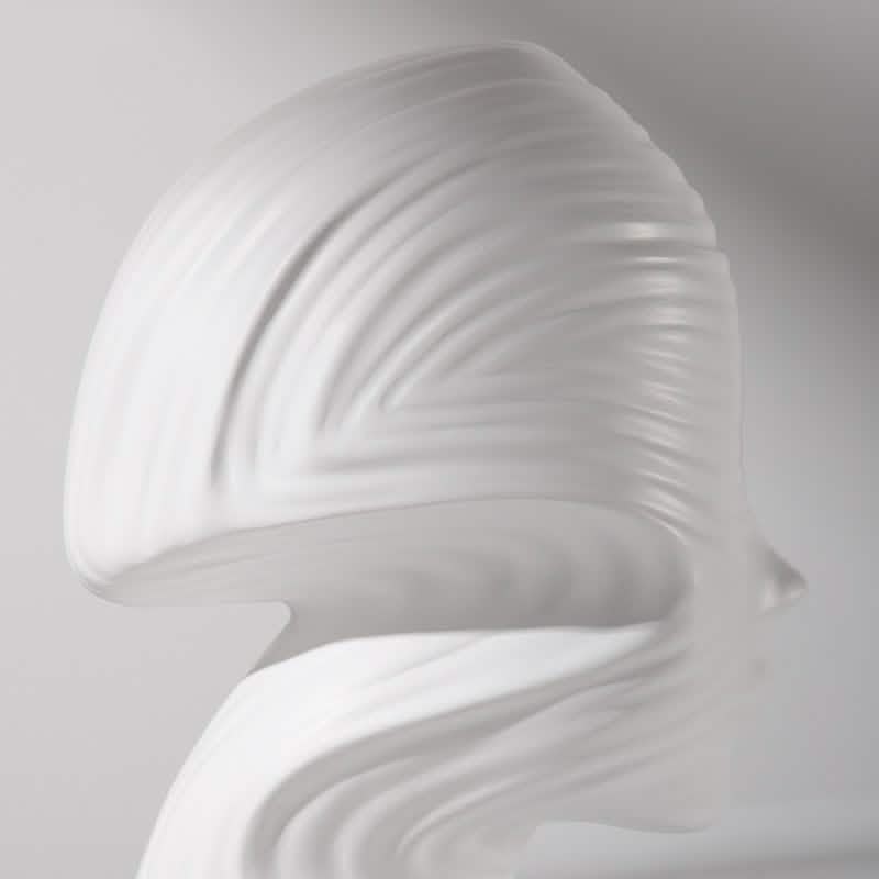 Abstract Character Sculpture Crafts Creativity Modern Simple Decoration Ornaments - Grey -