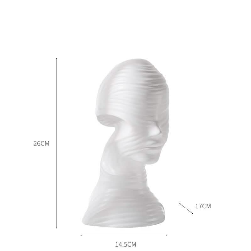 Abstract Character Sculpture Crafts Creativity Modern Simple Decoration Ornaments - White -