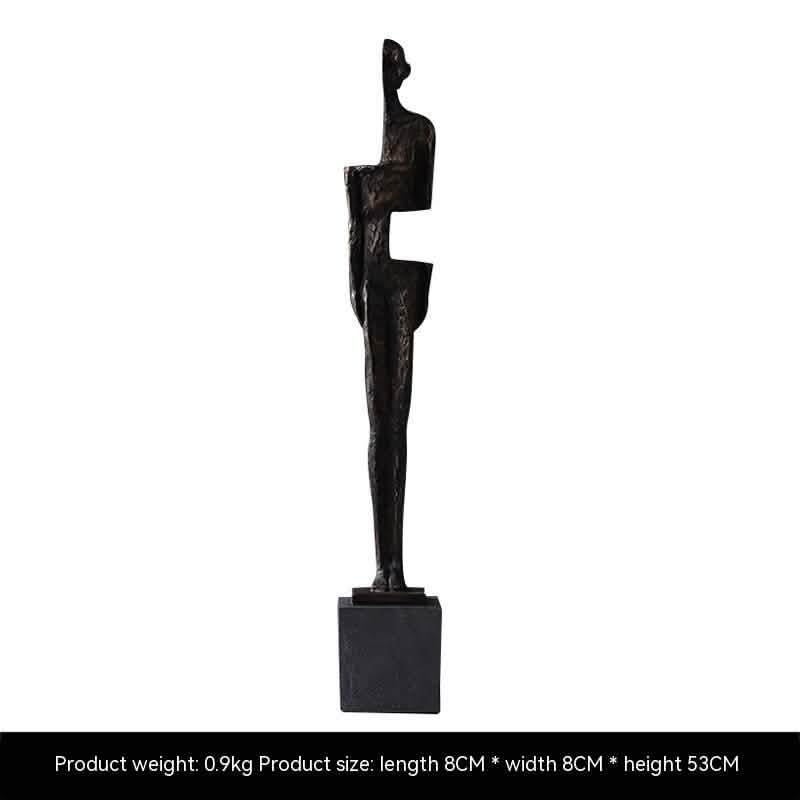 Abstract Decoration Creative Body Sculpture Living Room Entrance TV Cabinet Office Home Resin Decorations - Type B -