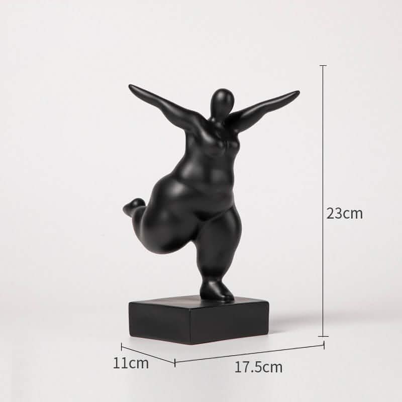 Abstract Female Body Sculpture Set – Modern Minimalist Resin Figurines for Home, Office & Artistic Interior Décor - B -