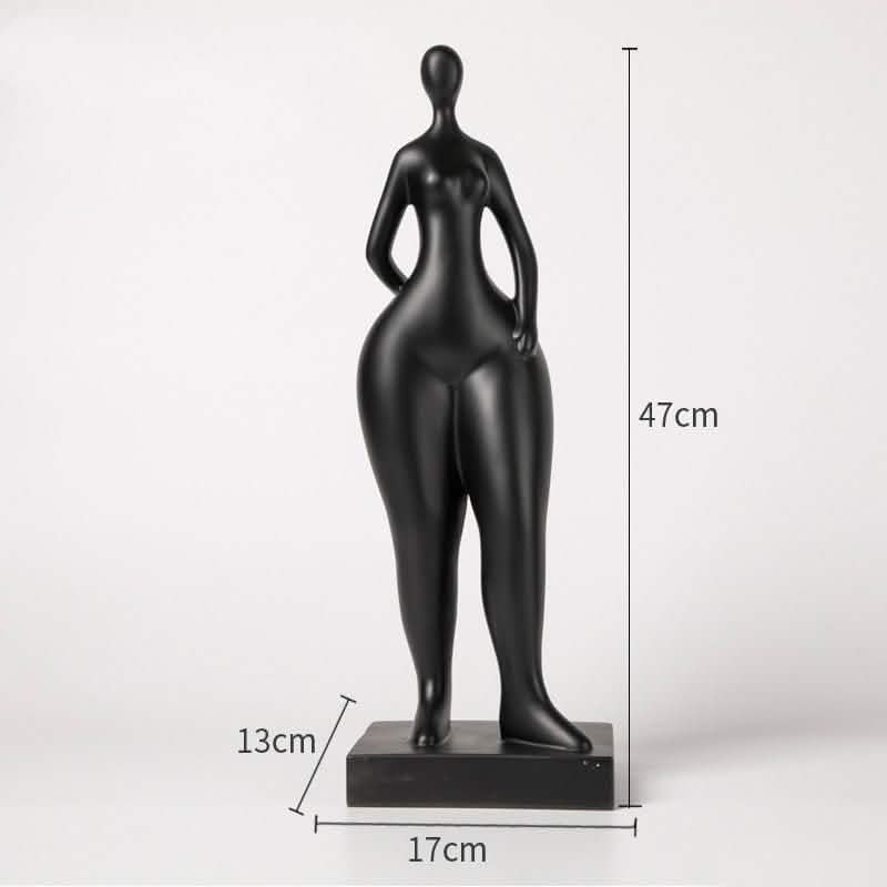 Abstract Female Body Sculpture Set – Modern Minimalist Resin Figurines for Home, Office & Artistic Interior Décor - J -