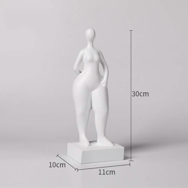 Abstract Female Body Sculpture Set – Modern Minimalist Resin Figurines for Home, Office & Artistic Interior Décor - P -