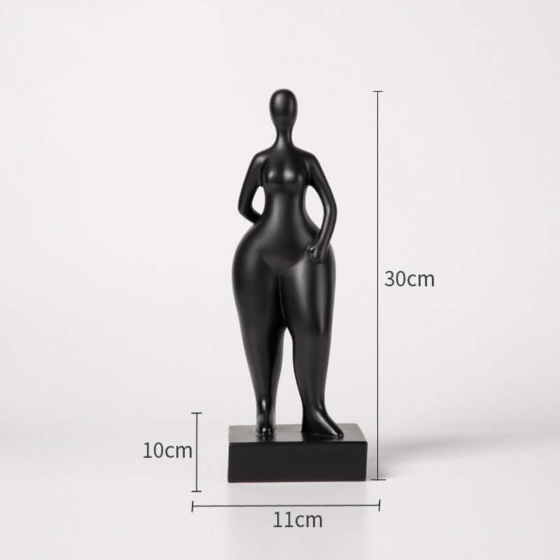 Abstract Female Body Sculpture Set – Modern Minimalist Resin Figurines for Home, Office & Artistic Interior Décor - F -