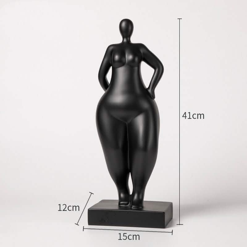 Abstract Female Body Sculpture Set – Modern Minimalist Resin Figurines for Home, Office & Artistic Interior Décor - H -