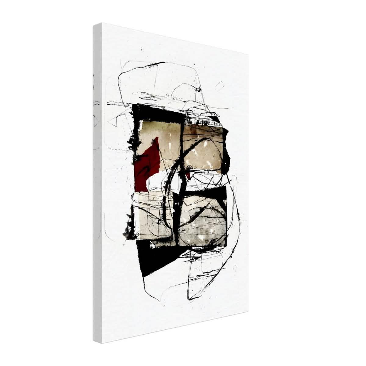 Abstract Wall art by Kitty Sabatier - Canvas - 40x60 cm / 16x24″ - Thick
