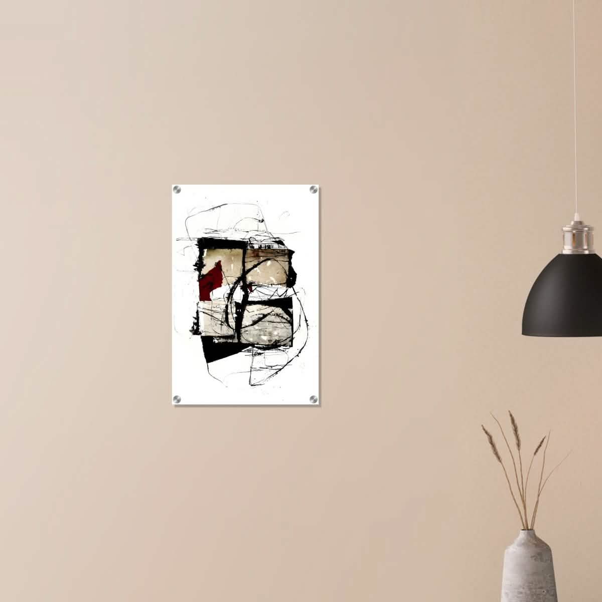 Abstract Wall art by Kitty Sabatier - Acrylic Print - 40x60 cm / 16x24″ -