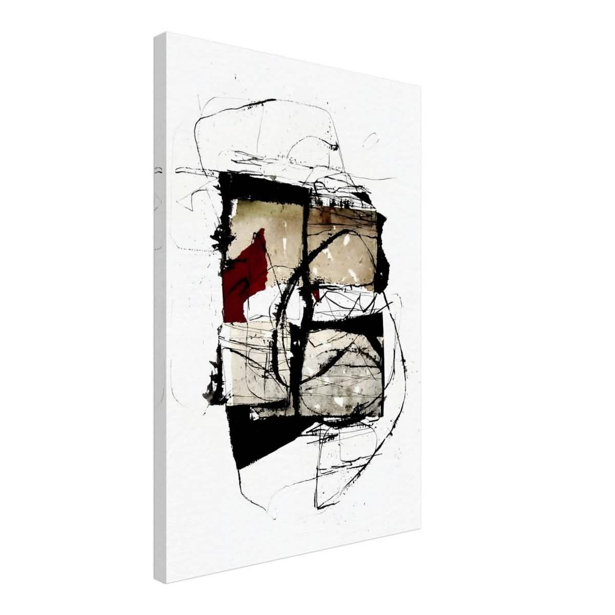 Abstract Wall art by Kitty Sabatier - Canvas - 50x75 cm / 20x30″ - Thick