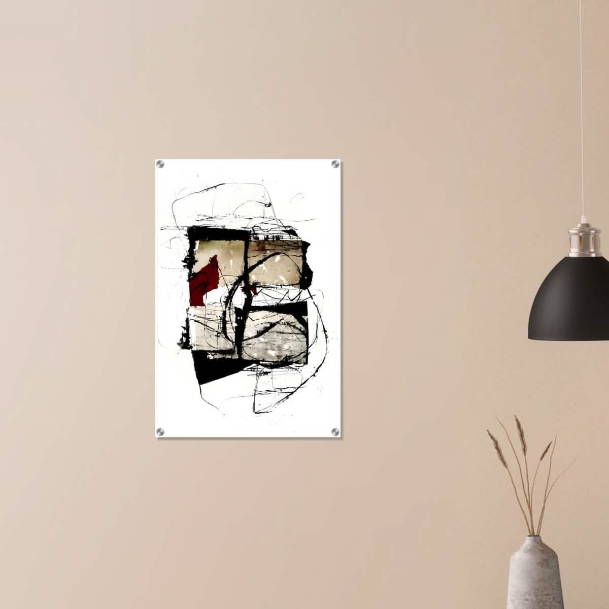 Abstract Wall art by Kitty Sabatier - Acrylic Print - 50x75 cm / 20x30″ -