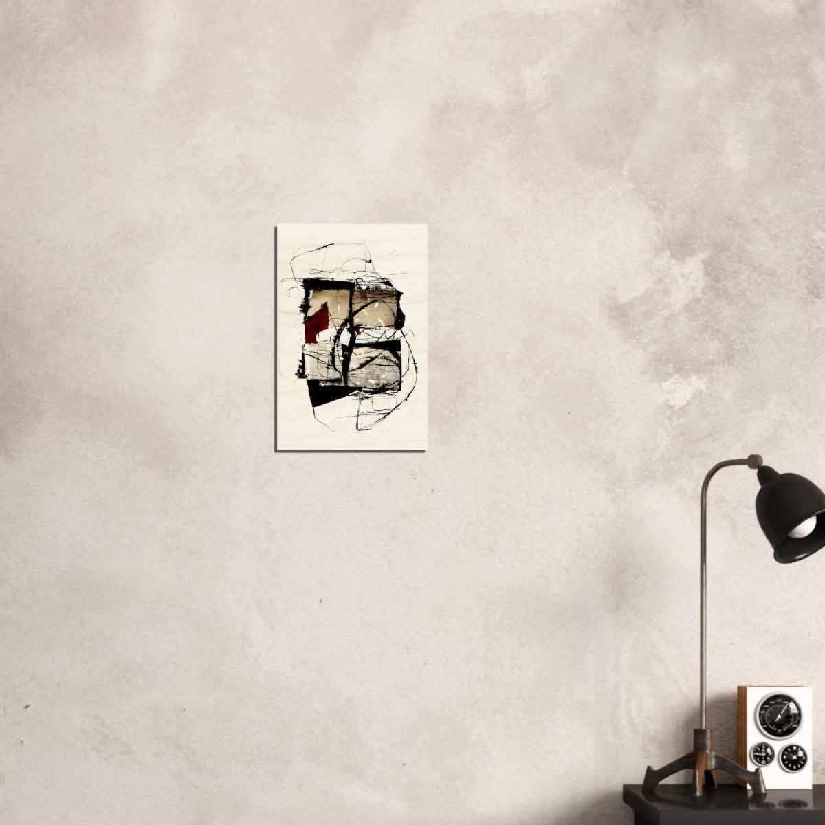 Abstract Wall art by Kitty Sabatier - Wood Prints - 30x45 cm / 12x18″ - 20 mm