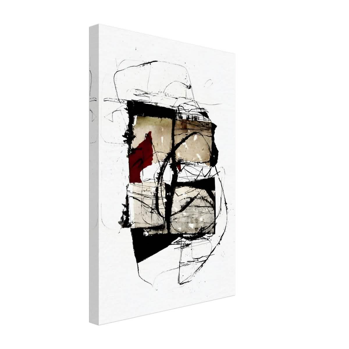 Abstract Wall art by Kitty Sabatier - Canvas - 30x45 cm / 12x18″ - Slim