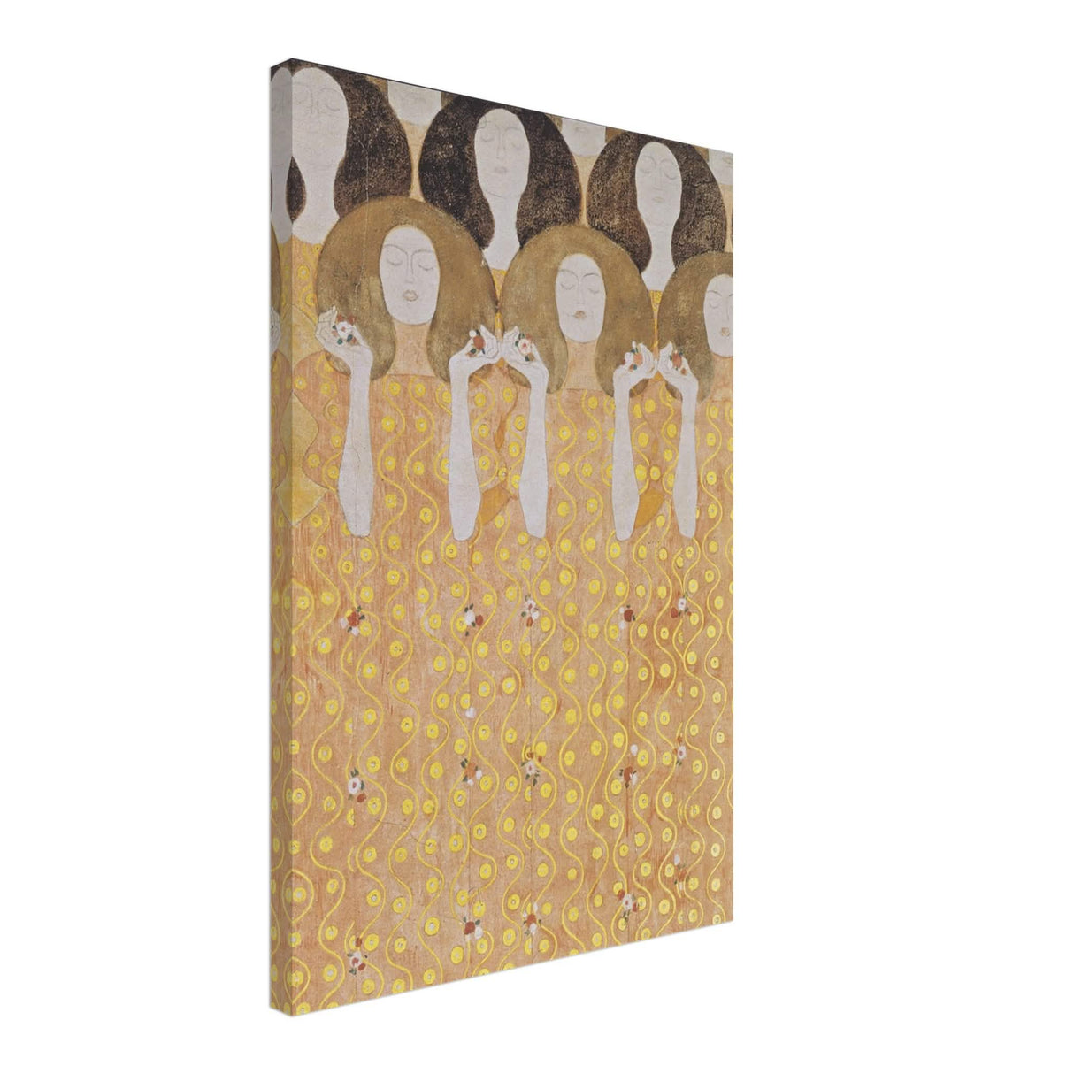 Beethoven's Frieze by Gustav Klimt - Canvas - 40x60 cm / 16x24″ - Slim