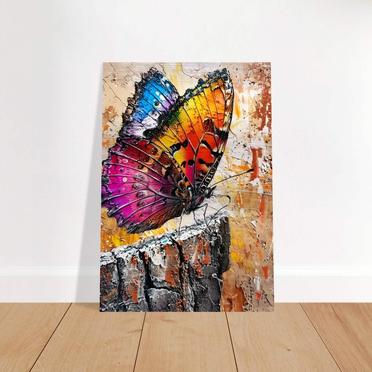 Animal Kingdom Wall art print collection | Butterfly | Contemporary art print - Brushed Aluminum Print - 70x100 cm / 28x40″ -