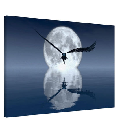 Animal Kingdom Wall art print collection | Eagle - Canvas - 60x90 cm / 24x36″ -