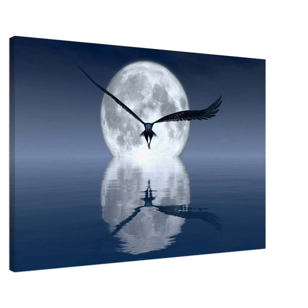 Animal Kingdom Wall art print collection | Eagle - Canvas - 60x90 cm / 24x36″ -