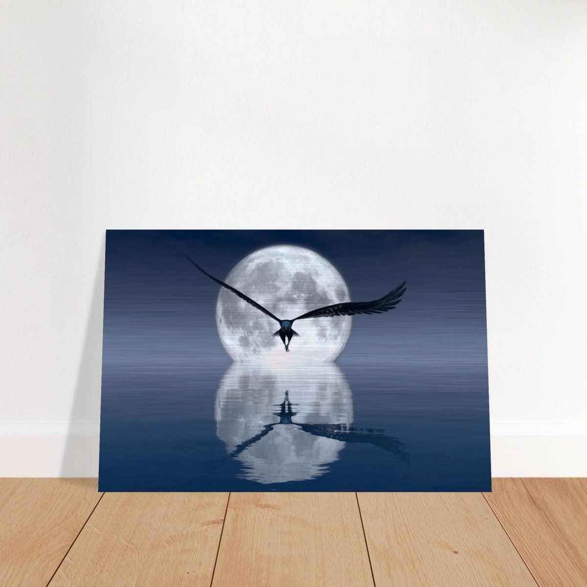 Animal Kingdom Wall art print collection | Eagle - Brushed Aluminum Print - 30x45 cm / 12x18″ -