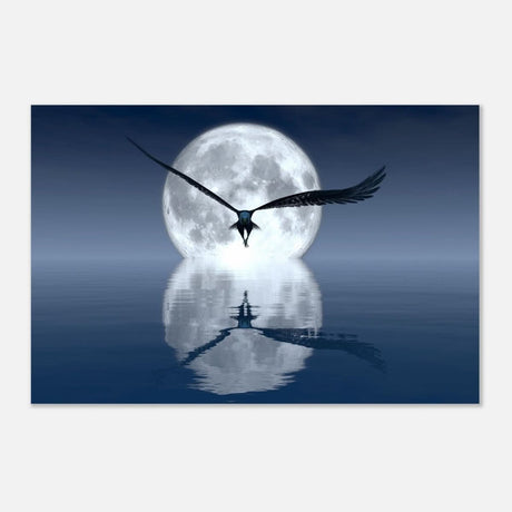 Animal Kingdom Wall art print collection | Eagle - Aluminum Print - 30x45 cm / 12x18″ -