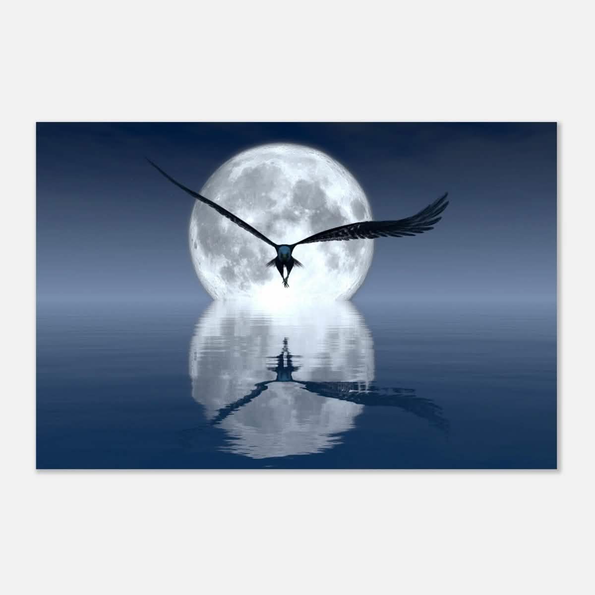 Animal Kingdom Wall art print collection | Eagle - Aluminum Print - 30x45 cm / 12x18″ -