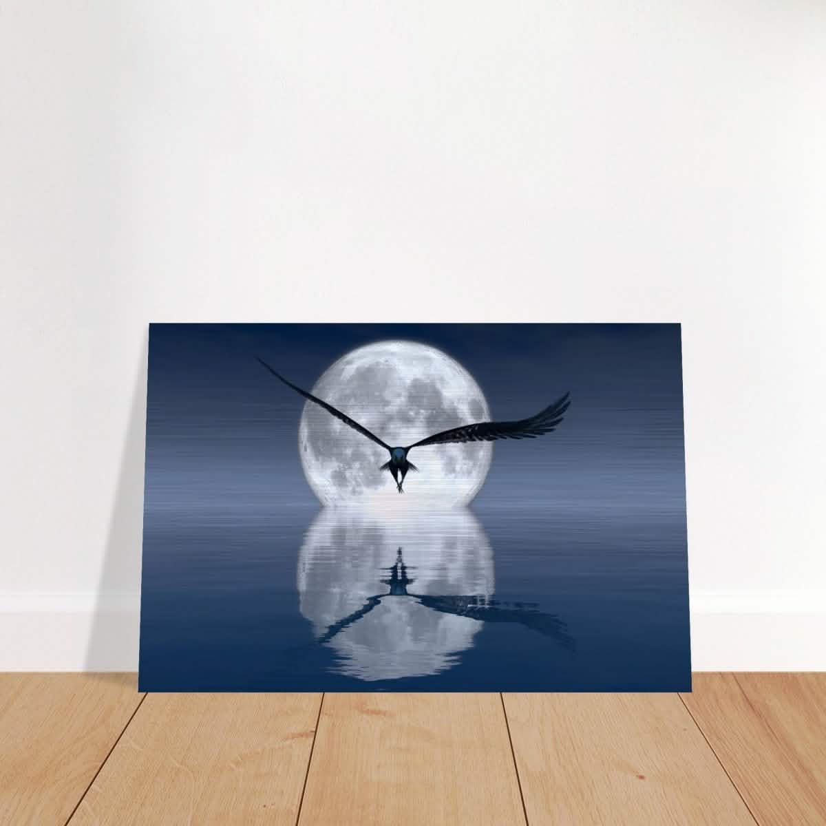 Animal Kingdom Wall art print collection | Eagle - Brushed Aluminum Print - 40x60 cm / 16x24″ -