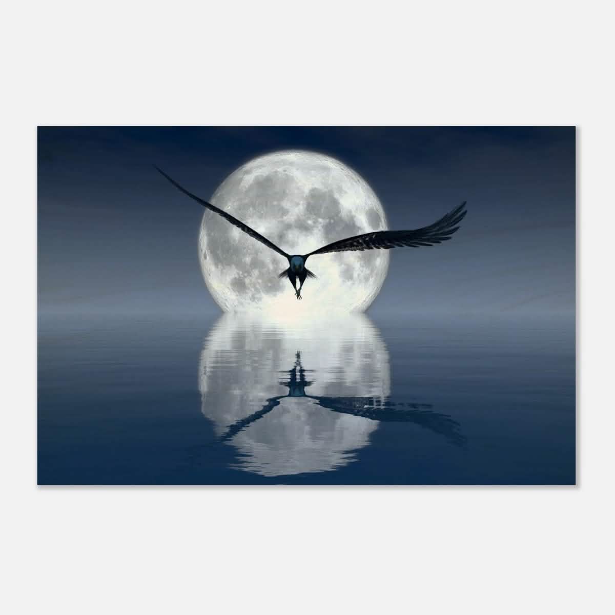 Animal Kingdom Wall art print collection | Eagle - Wood Prints - 50x75 cm / 20x30″ -