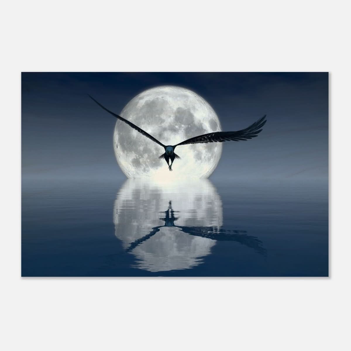 Animal Kingdom Wall art print collection | Eagle - Wood Prints - 50x75 cm / 20x30″ -