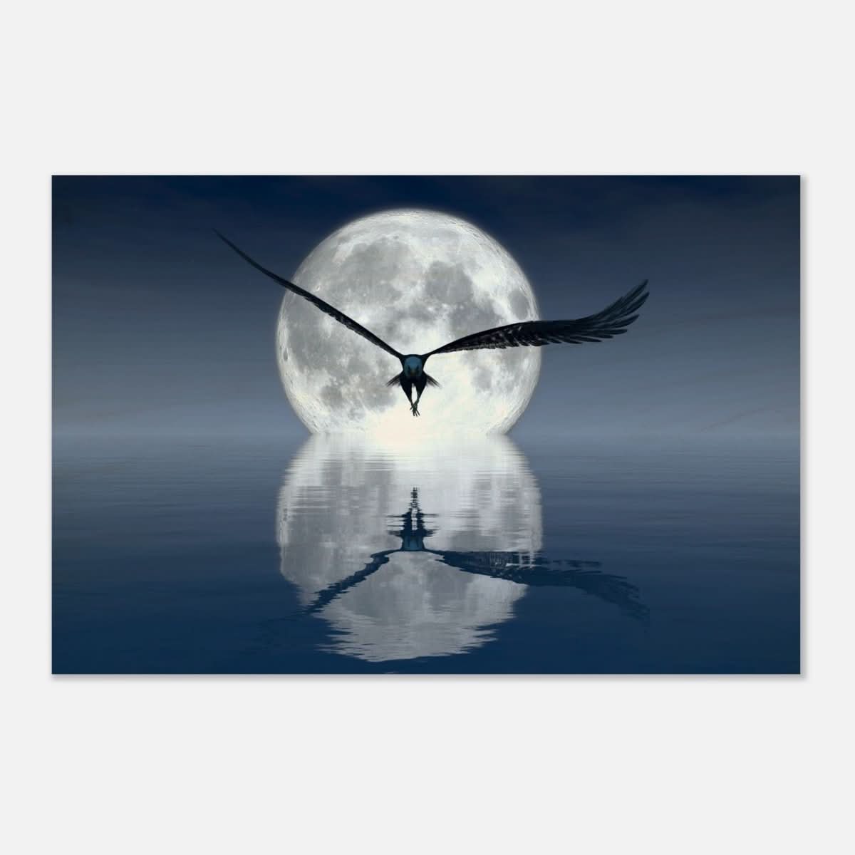 Animal Kingdom Wall art print collection | Eagle - Wood Prints - 60x90 cm / 24x36″ -