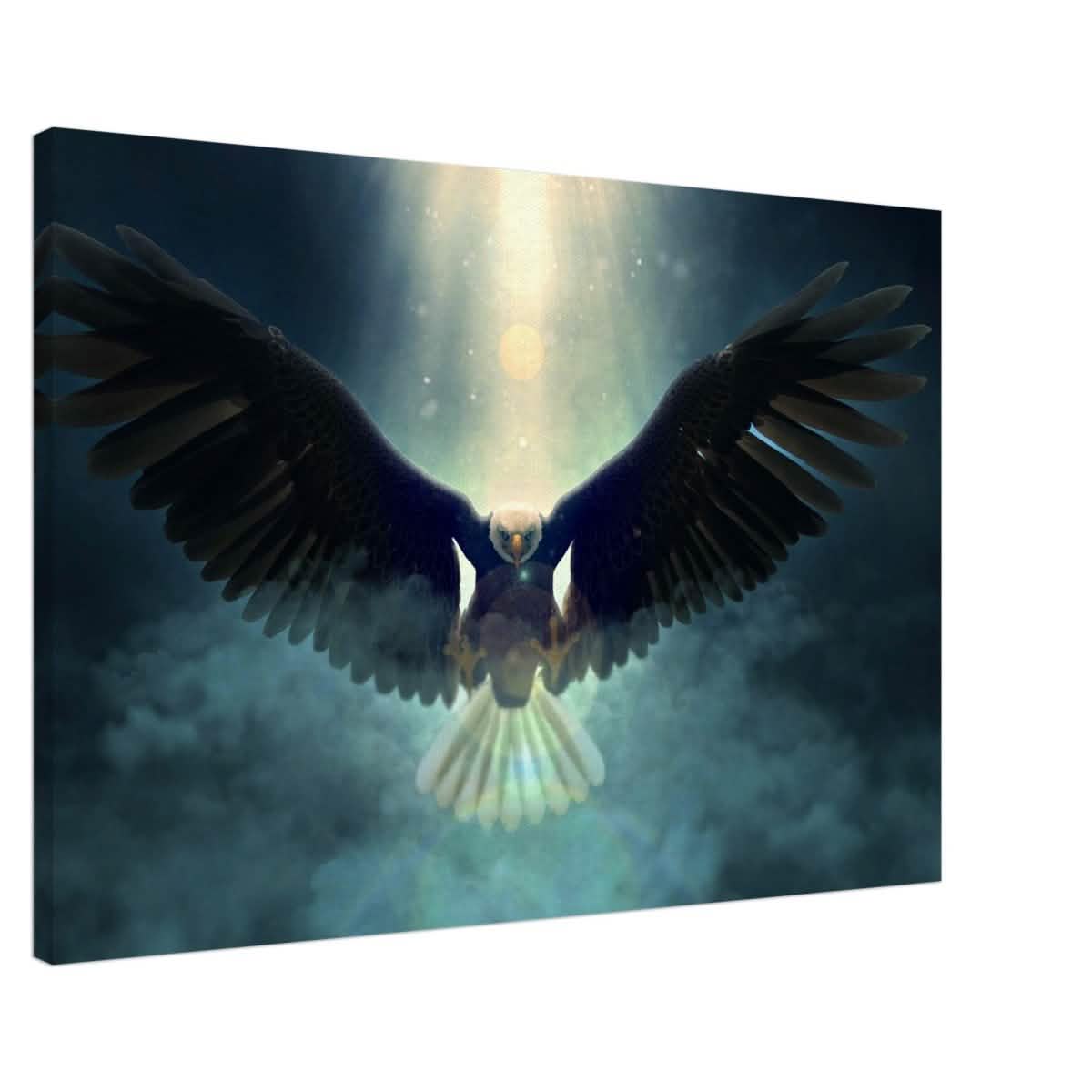 Animal Kingdom Wall art print collection | Eagle - Canvas - 60x90 cm / 24x36″ -