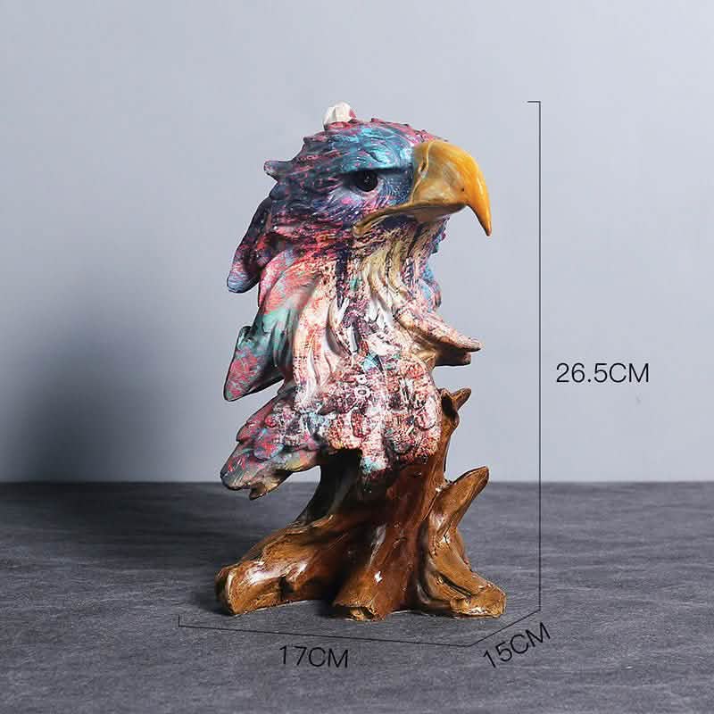 Animal Sculpture Handcrafted Ornaments - Eagle -