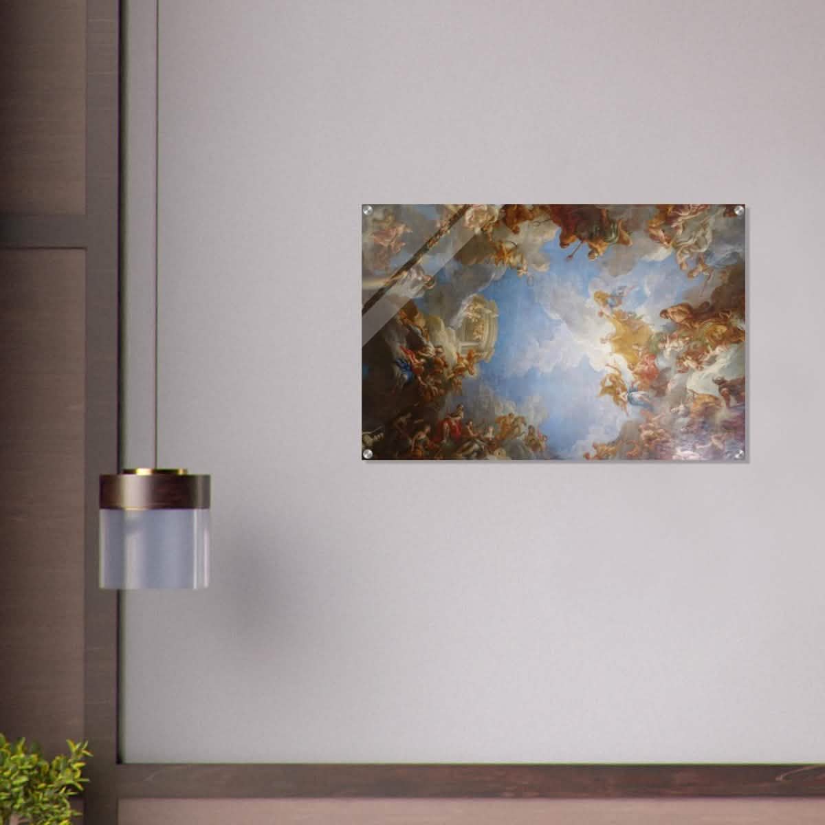 Apothèse d’Hercuele by François Le Moyne - Acrylic Print - 60x90 cm / 24x36″ -