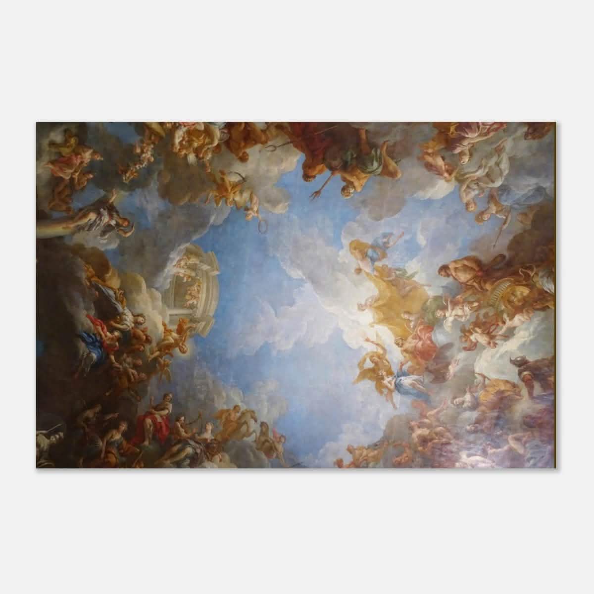 Apothèse d’Hercuele by François Le Moyne - Aluminum Print - 40x60 cm / 16x24″ -