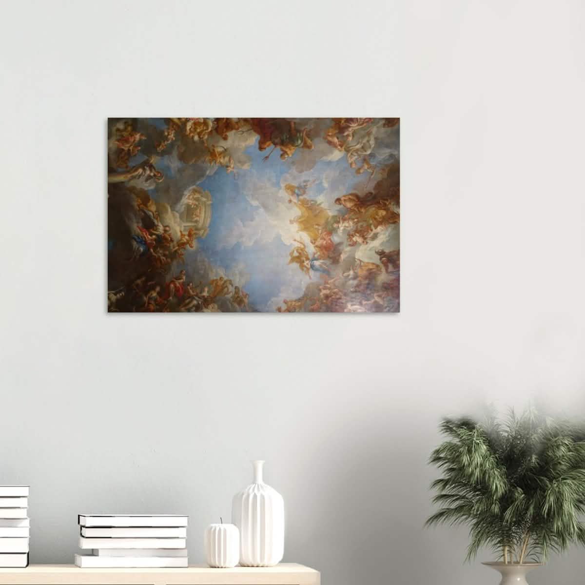 Apothèse d’Hercuele by François Le Moyne - Wood Prints - 50x75 cm / 20x30″ - 20 mm