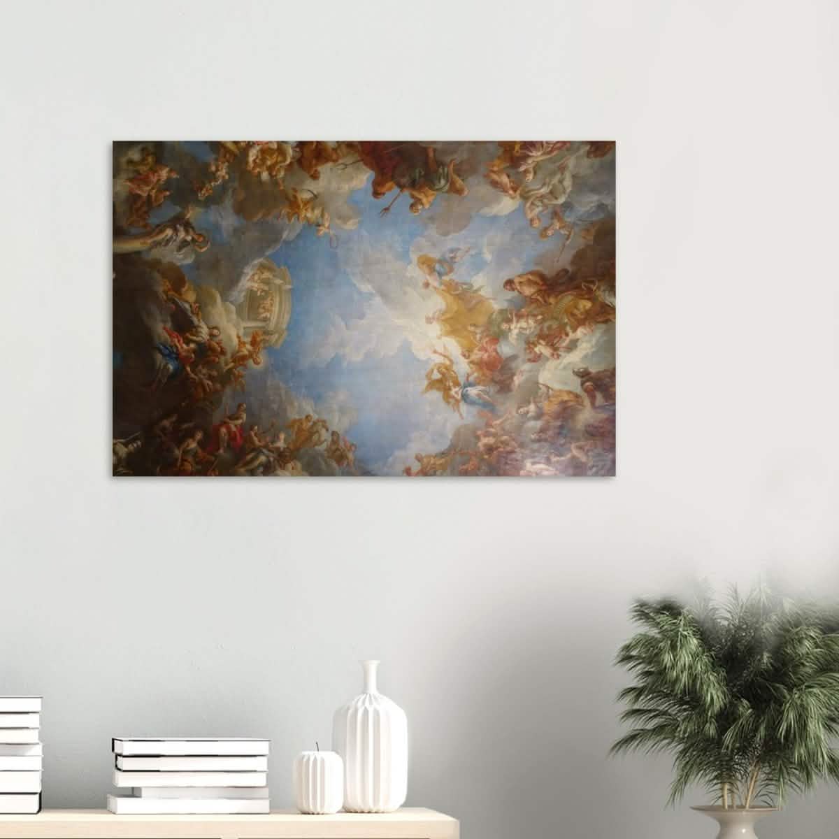 Apothèse d’Hercuele by François Le Moyne - Wood Prints - 60x90 cm / 24x36″ - 10 mm