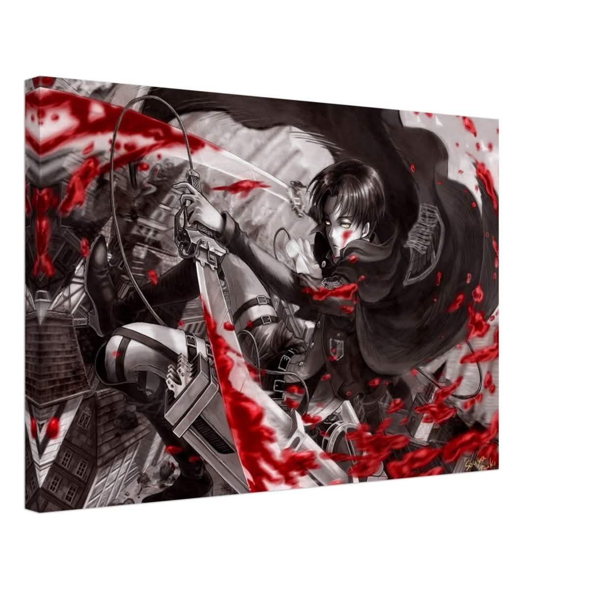 Attack on Titan: Crimson Strike | wall art print - 40x60 cm / 16x24″ - Canvas -