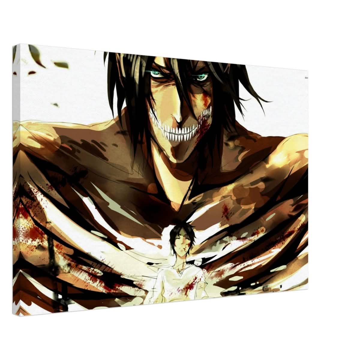 Attack on Titan: Titan’s Wrath - 50x75 cm / 20x30″ - Canvas -