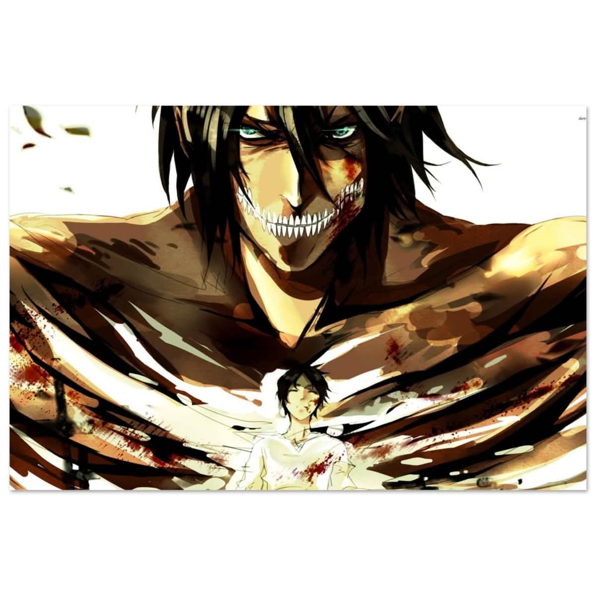 Attack on Titan: Titan’s Wrath - 50x75 cm / 20x30″ - Aluminum Print -