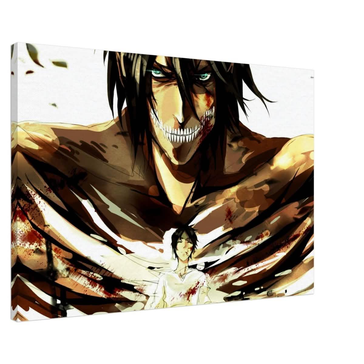 Attack on Titan: Titan’s Wrath - 60x90 cm / 24x36″ - Canvas -