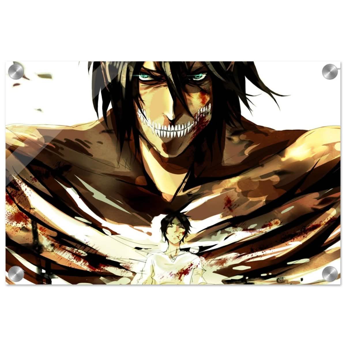 Attack on Titan: Titan’s Wrath - 30x45 cm / 12x18″ - Acrylic Print -