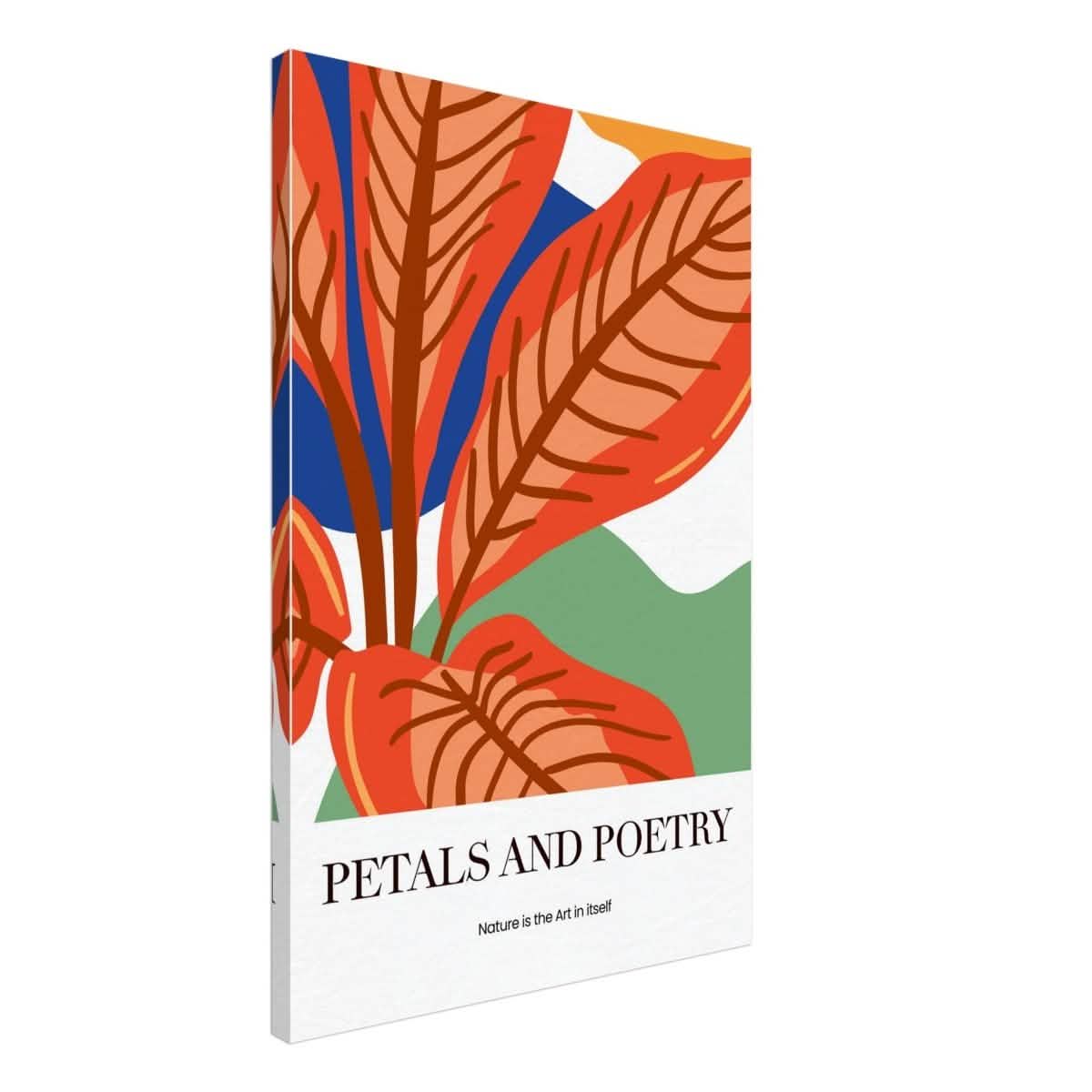 Autumn Whispers | modern abstract botanical - Canvas - 50x75 cm / 20x30″ -