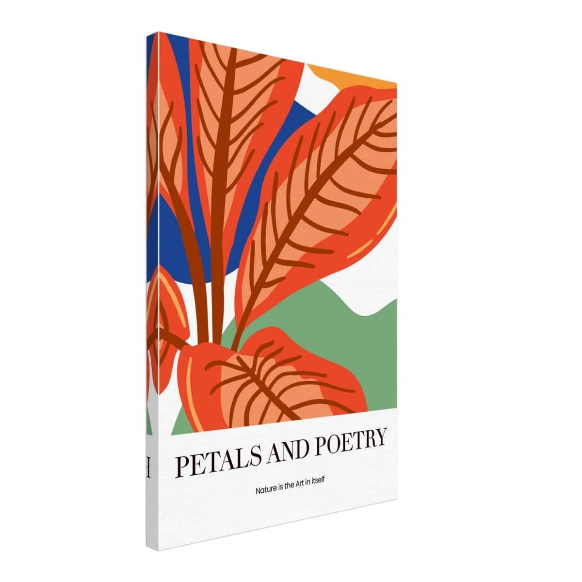 Autumn Whispers | modern abstract botanical - Canvas - 40x60 cm / 16x24″ -