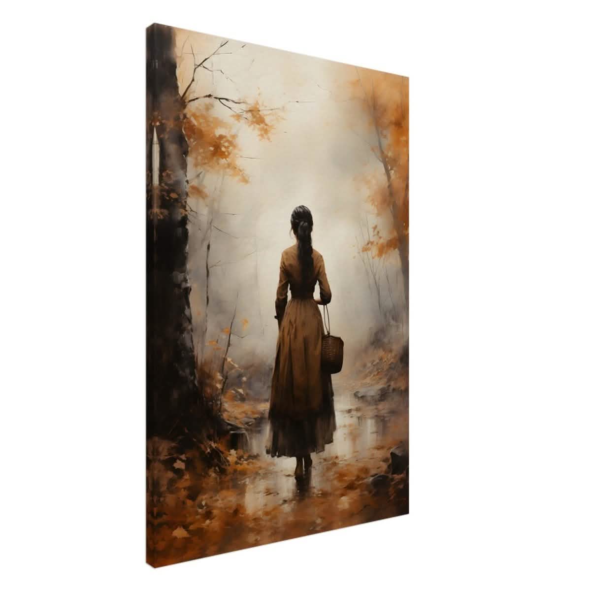 Autumn’s Serenity | Nature Portrait Art Print - Canvas - 60x90 cm / 24x36″ -