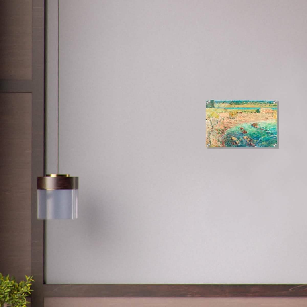 Bailey's Beach, Newport by Frederick Childe Hassam - Acrylic Print - 30x45 cm / 12x18″ -