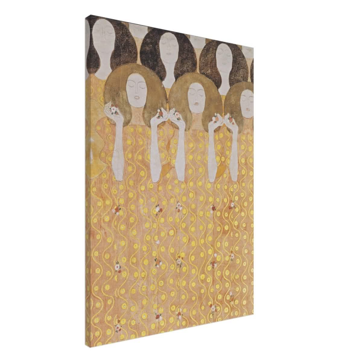 Beethoven's Frieze by Gustav Klimt - Canvas - 70x100 cm / 28x40″ - Thick