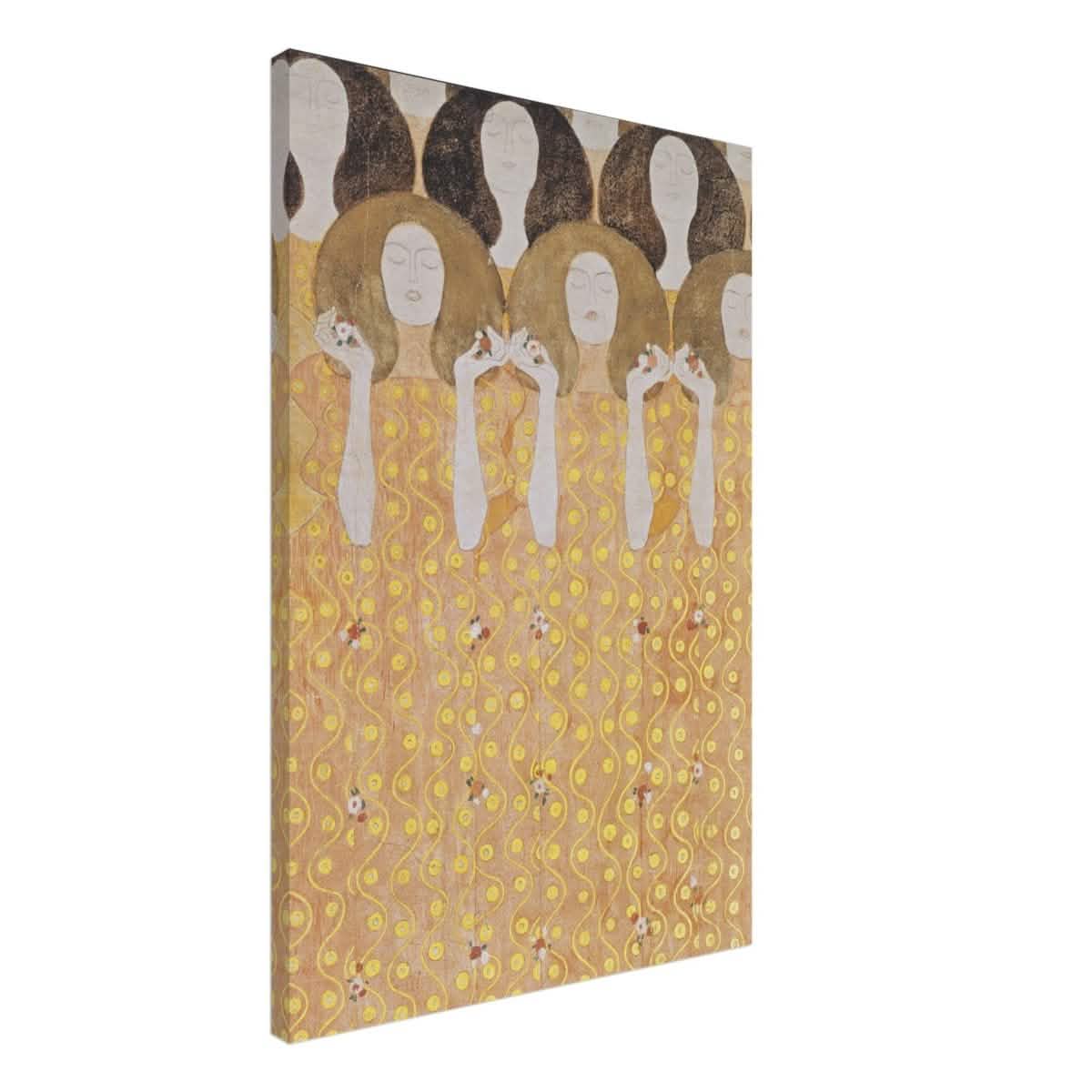 Beethoven's Frieze by Gustav Klimt - Canvas - 60x90 cm / 24x36″ - Thick