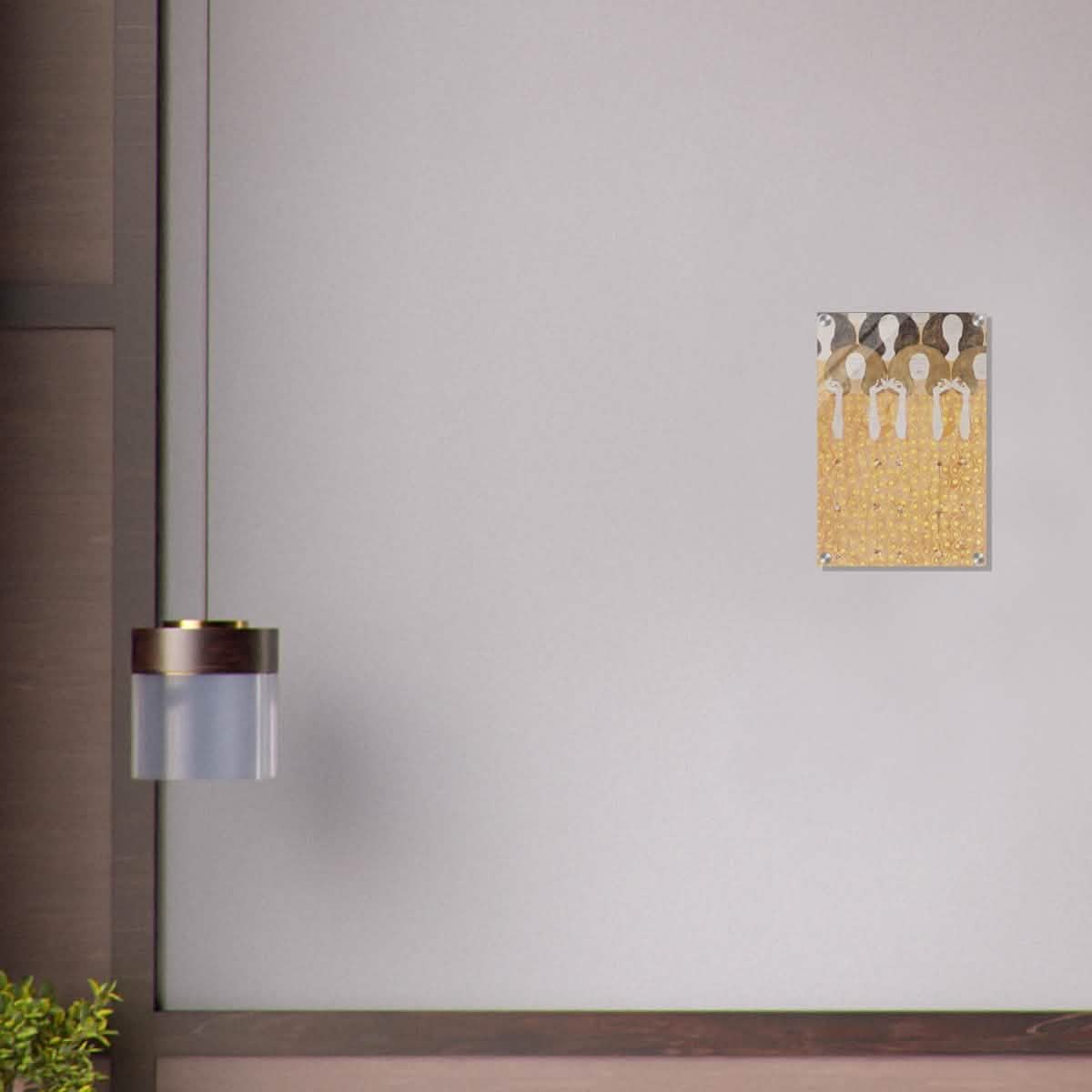 Beethoven's Frieze by Gustav Klimt - Acrylic Print - 30x45 cm / 12x18″ -