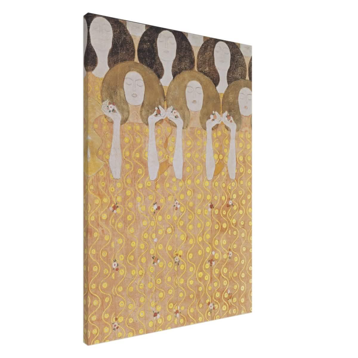 Beethoven's Frieze by Gustav Klimt - Canvas - 70x100 cm / 28x40″ - Slim